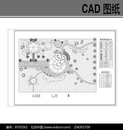 時尚與自然交融 某服裝公司庭院設計平面圖解析